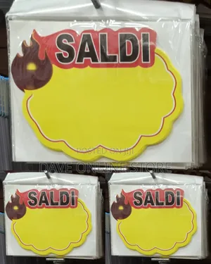 A4 Size SALDI Sale Label Tags  Sticker Sign