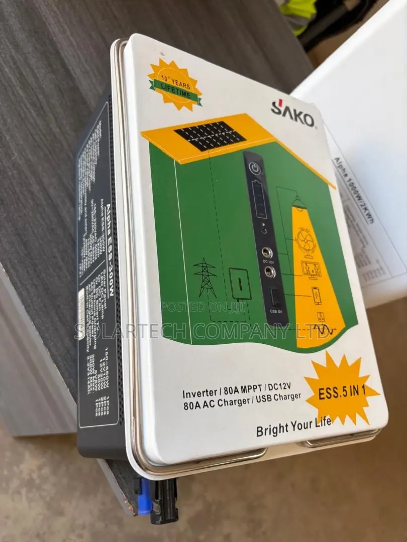 SAKO Alpha ESS-300W 1000Wh Off-Grid Solar Power Station