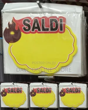 5 Pieces A4 Size SALDI Sale Label Tags  Sticker Sign