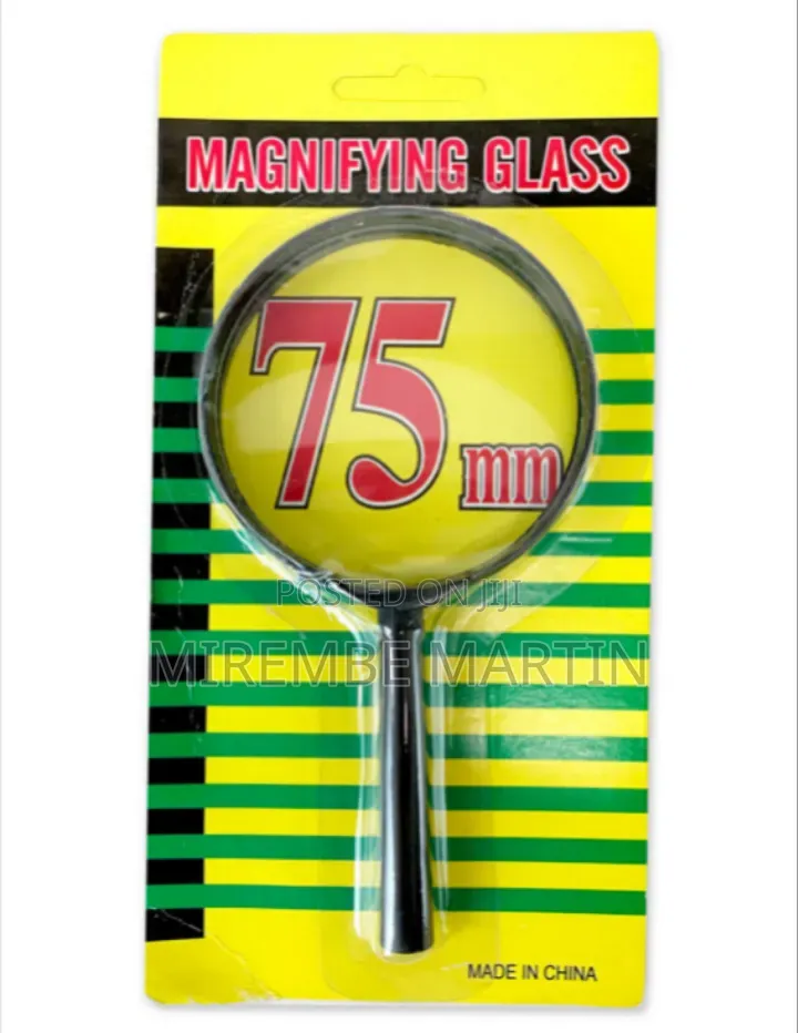 Magnifying Glass 5X  Handheld Magnifying Glass for Seniors Kids 50 Mm