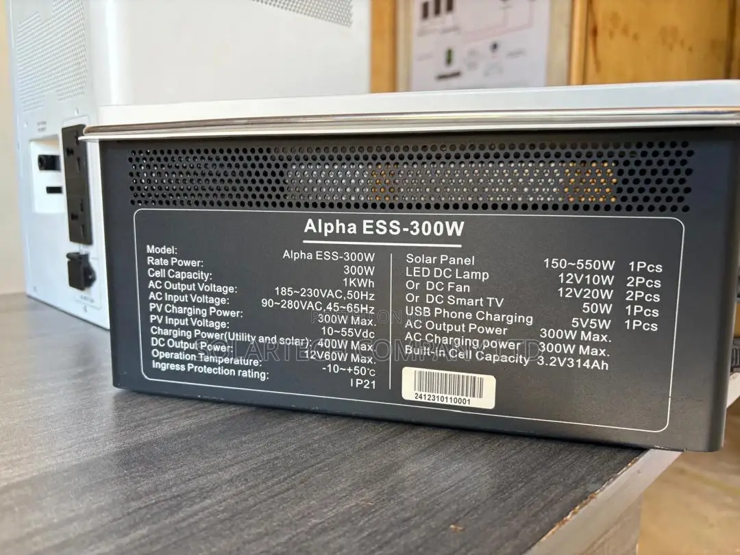 SAKO 1kWh Solar Generator 300W With 400W Charging
