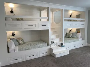 Beds/4 in One Inbuilt Bunk Beds in Any Customization From 4,000,000/-