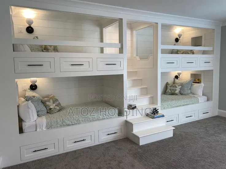 Beds/4 in One Inbuilt Bunk Beds in Any Customization From 4,000,000/-