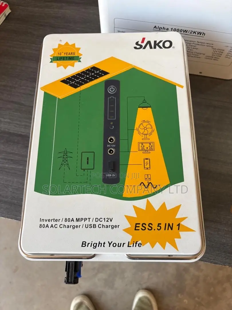 SAKO Alpha 300W 1kWh Off-Grid Energy Storage System