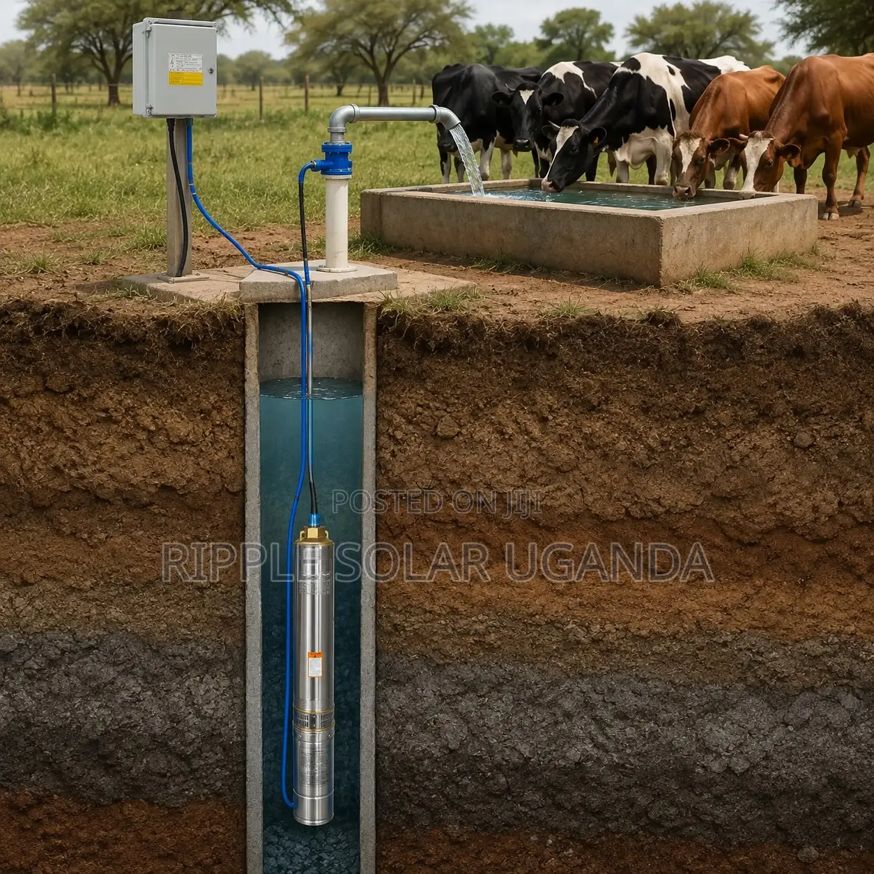 Fish Pond & Livestock Water Pump Solutions 550W–2200W