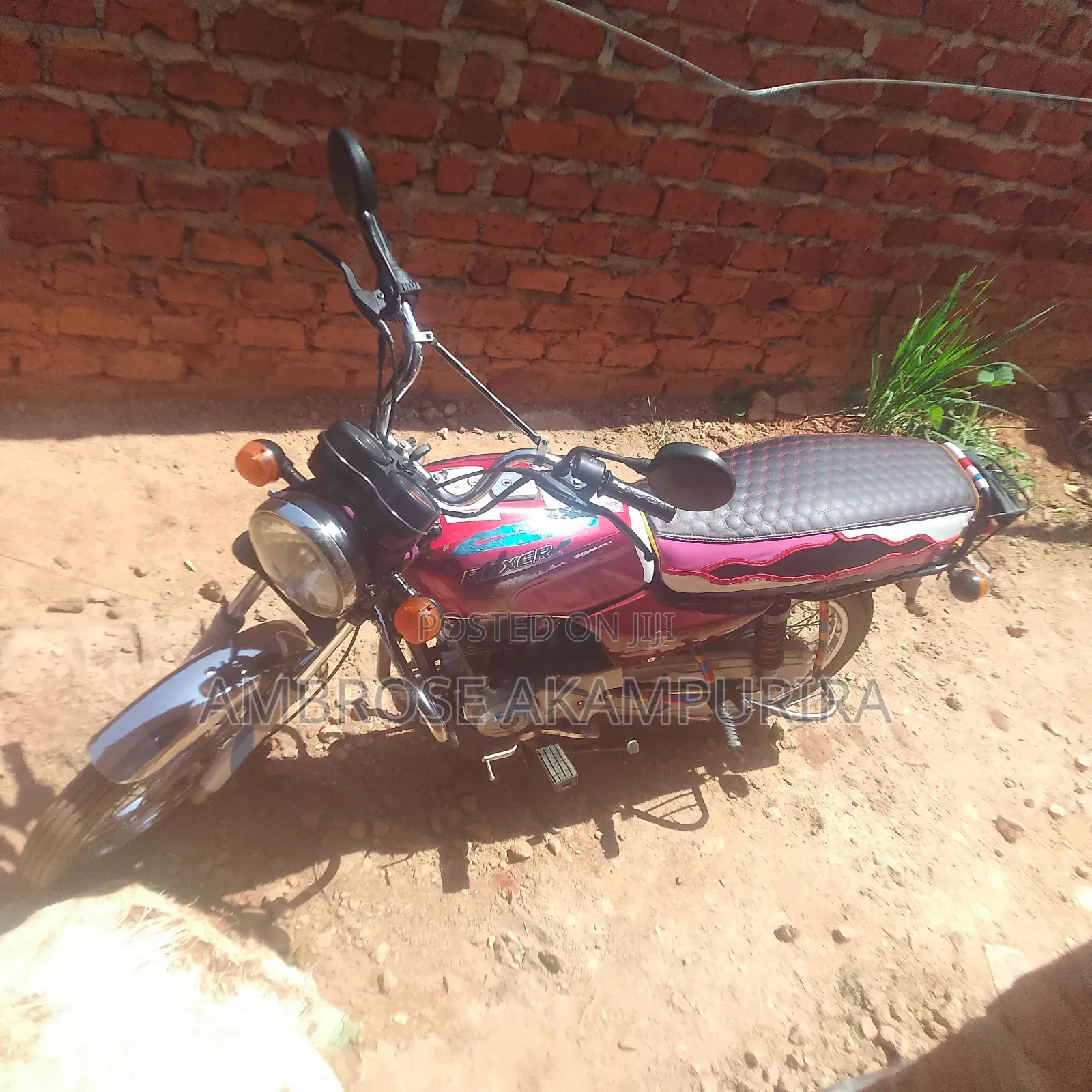 Bajaj Boxer 2015 Red