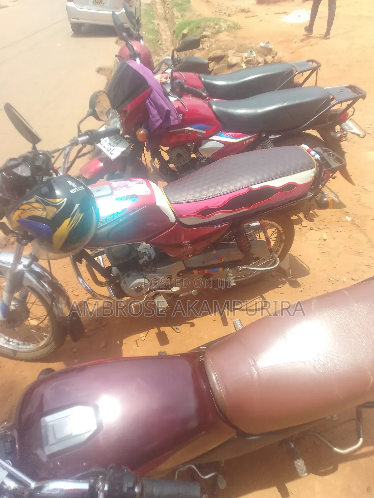 Bajaj Boxer 2015 Red