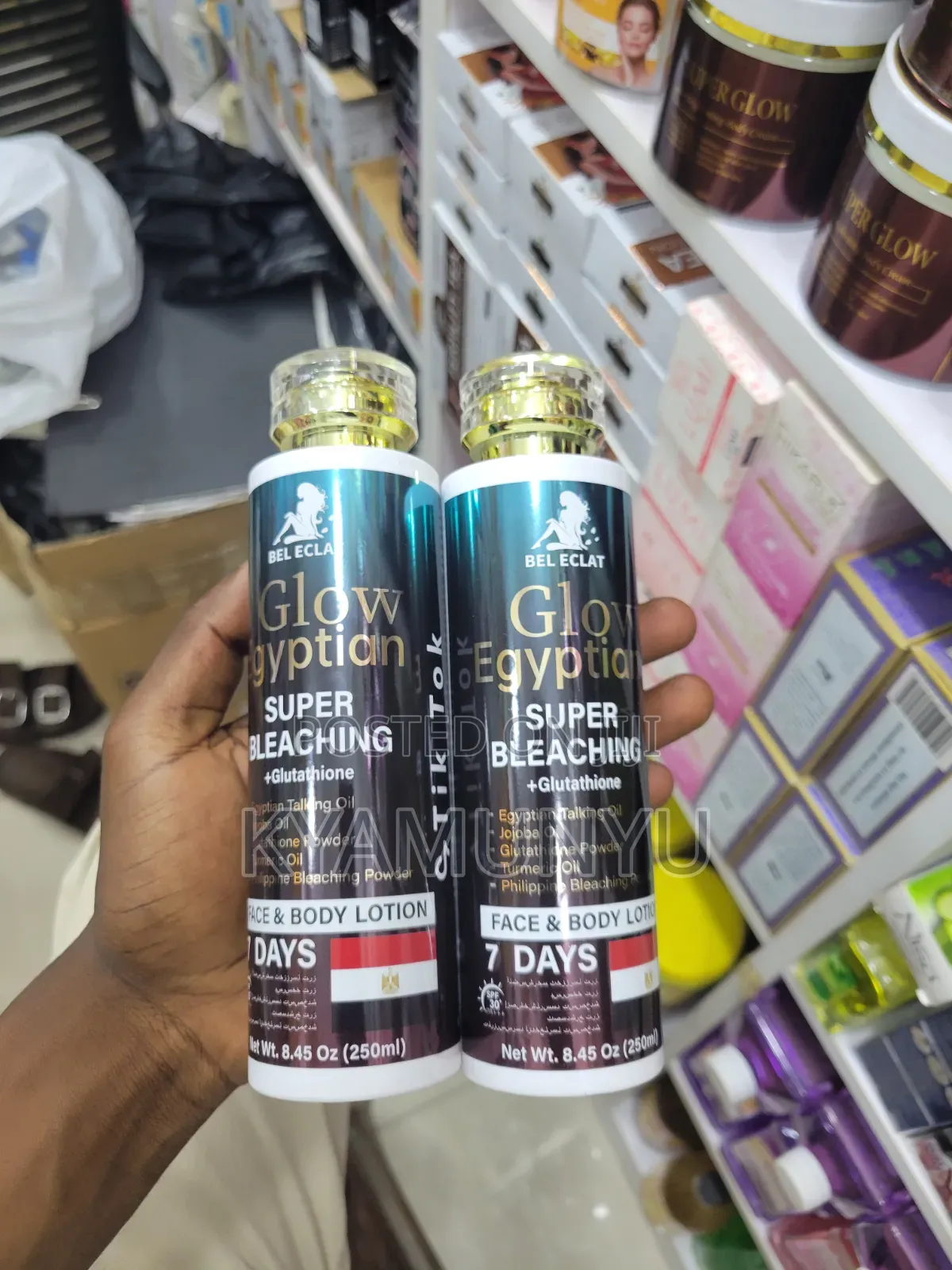 Bel Eclat Glow Egyptian Super Bleaching + Glutathione Lotion