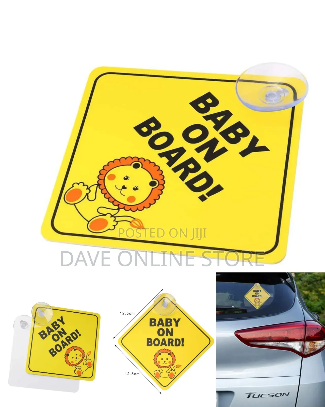 Baby on Board Car Sign,