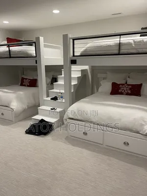 Beds/Estates Inbuilt Bunk Beds 4 in One Any Colour/Design 4,000,000/-
