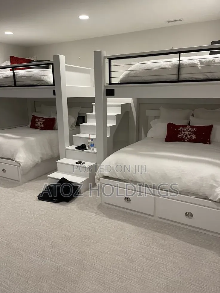 Beds/Estates Inbuilt Bunk Beds 4 in One Any Colour/Design 4,000,000/-