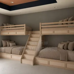 Beds/Estates Inbuilt Bunk Beds 4 in One Any Colour/Design 4,000,000/-