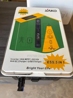 SAKO 1kWh Solar Generator 300W With 400W Charging