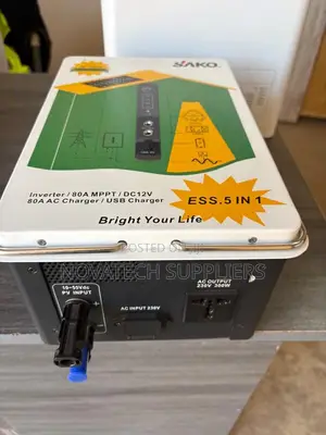 SAKO Alpha 1000Wh Solar Power Station With DC & AC Output