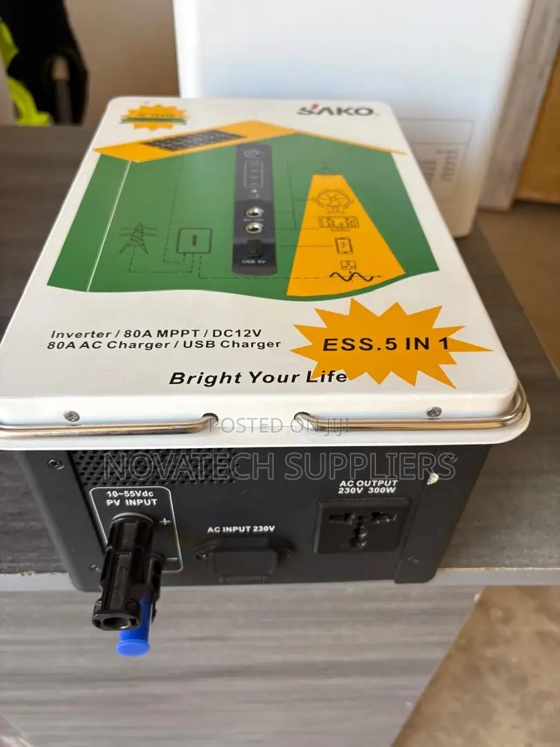 SAKO Alpha 1000Wh Solar Power Station With DC & AC Output