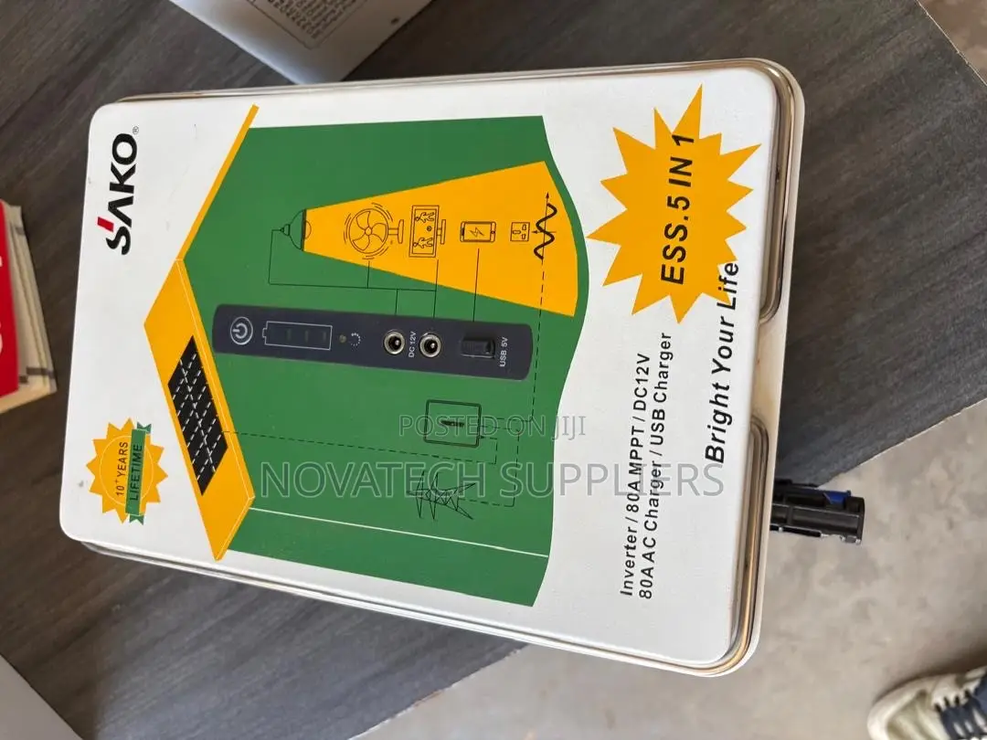 SAKO Alpha ESS-300W Solar Power Station – 1kWh Battery NTS