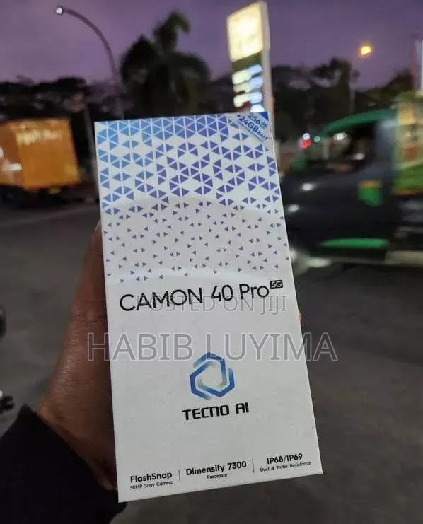 New Tecno Camon 40 Pro 5G 256 GB Gray