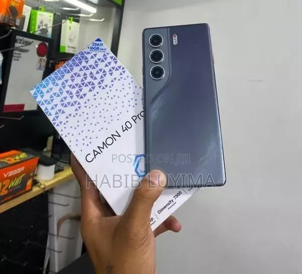 New Tecno Camon 40 Pro 5G 256 GB Gray