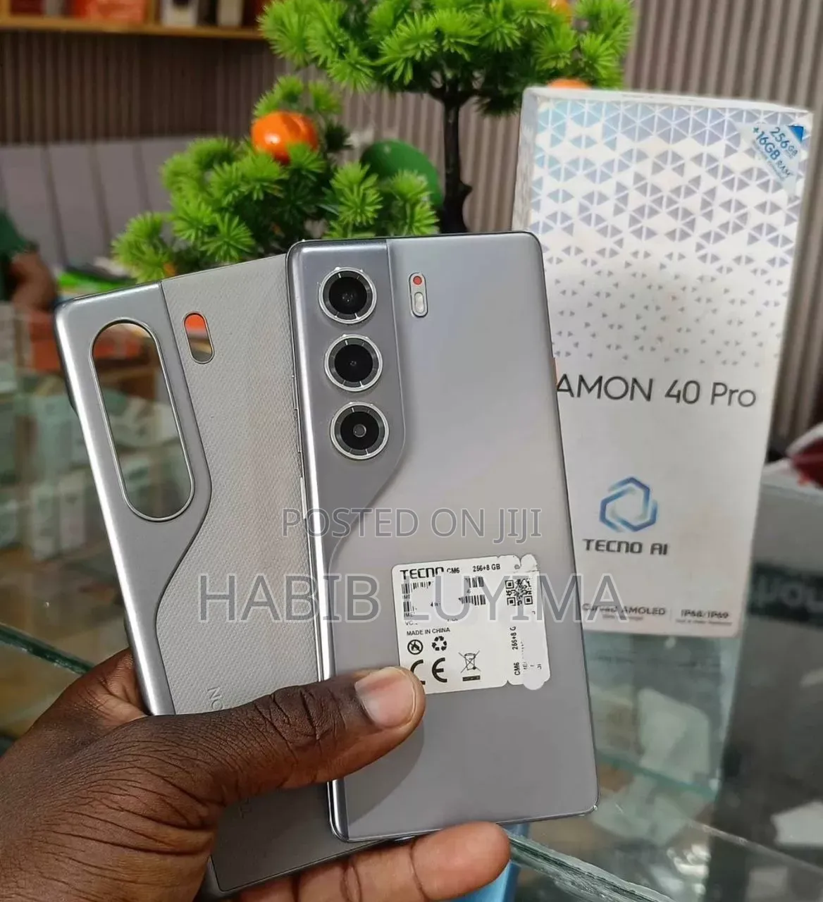 New Tecno Camon 40 Pro 5G 256 GB Gray