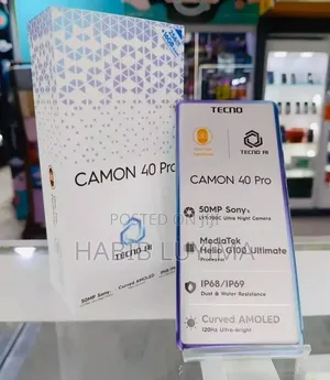 New Tecno Camon 40 Pro 5G 256 GB Gray