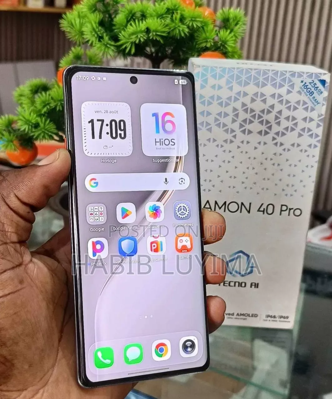 New Tecno Camon 40 Pro 5G 256 GB Gray