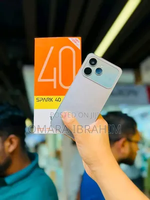New Tecno Spark 40 256 GB Gray