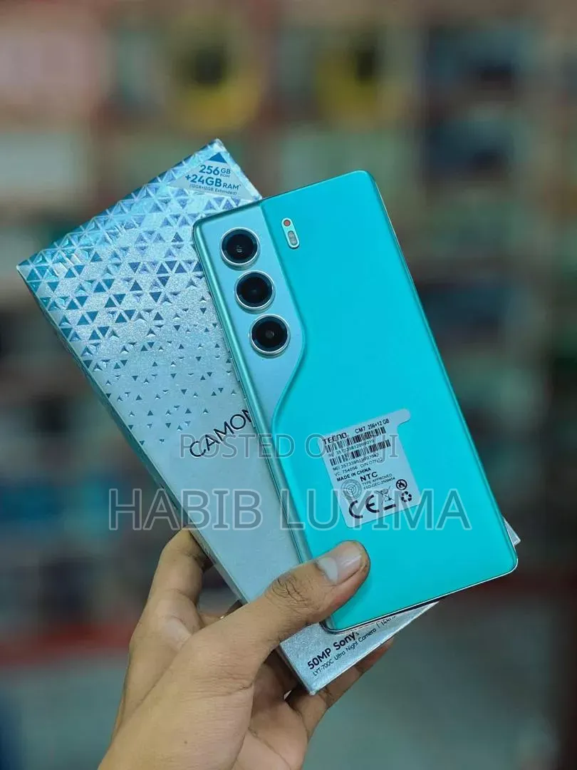 New Tecno Camon 40 Pro 5G 256 GB Green