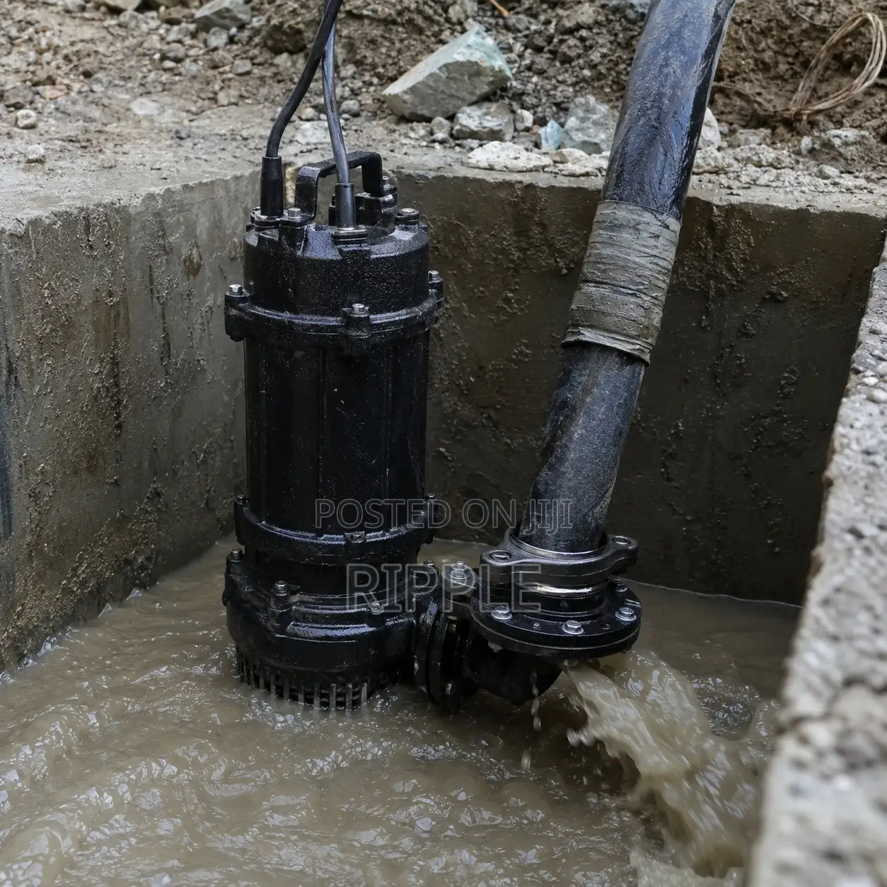Electric Drainage & Sewage Pumps 370W–1500W High Flow