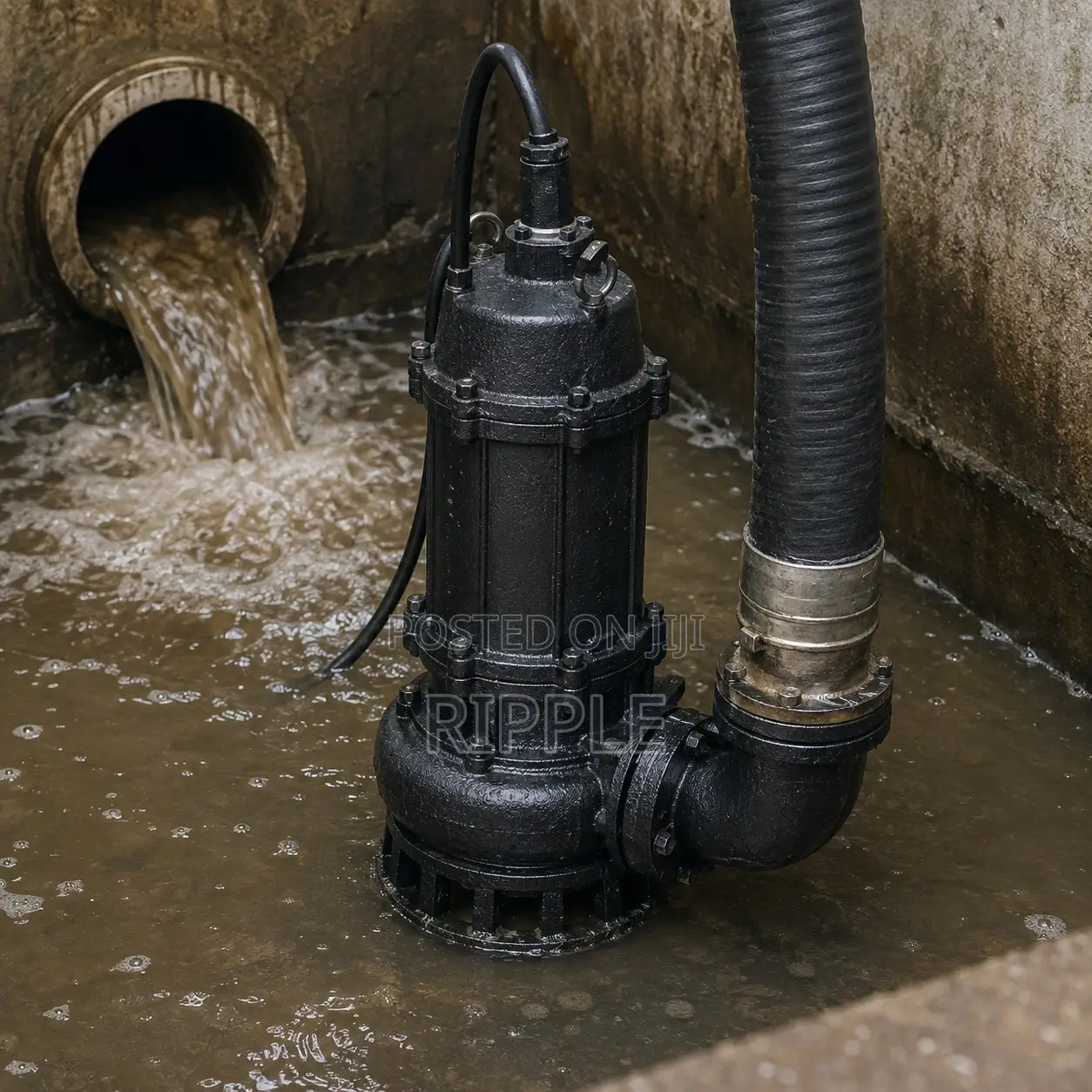 Electric Drainage & Sewage Pumps 370W–1500W High Flow
