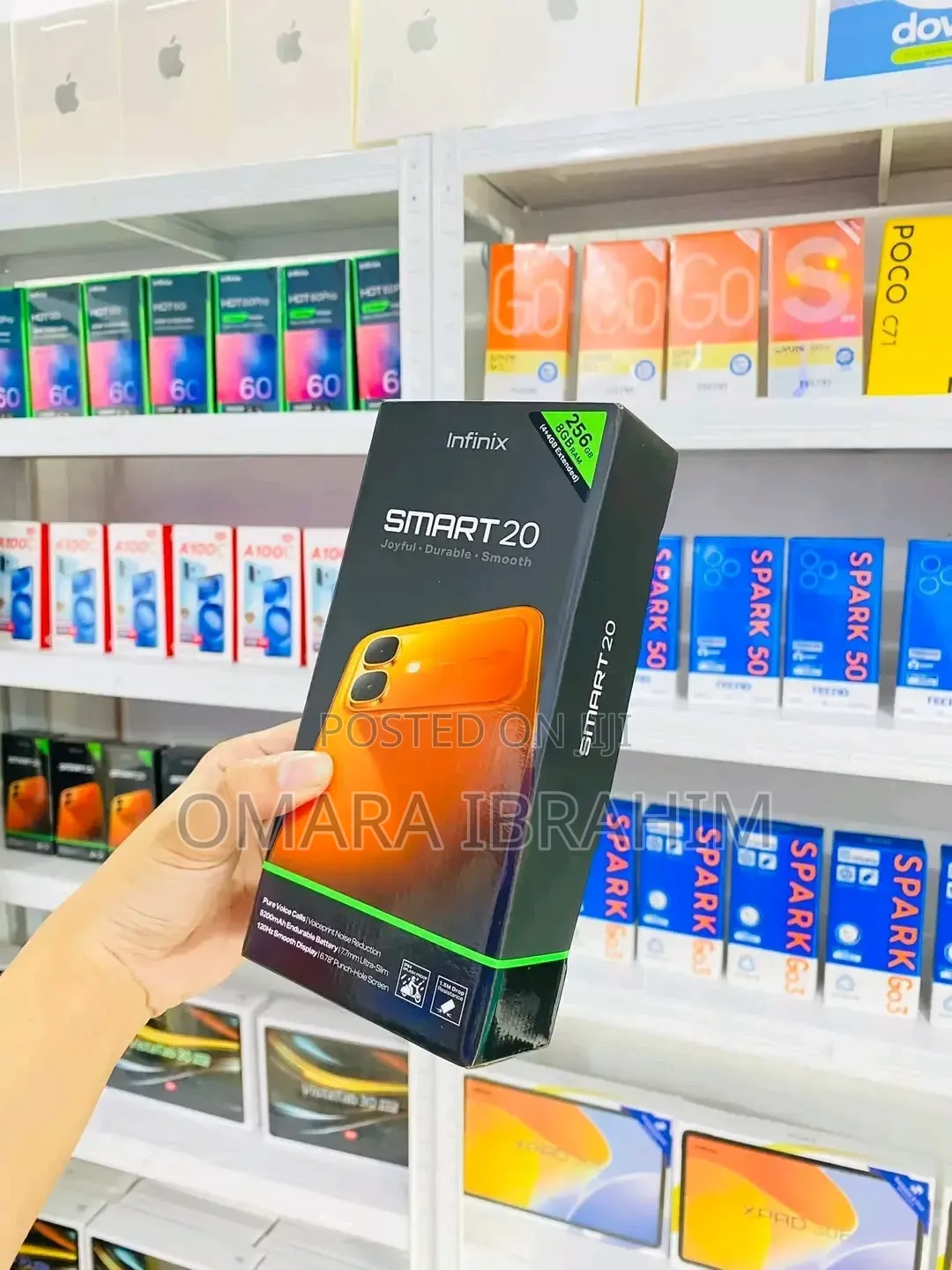 New Infinix Smart 20 128 GB Gray