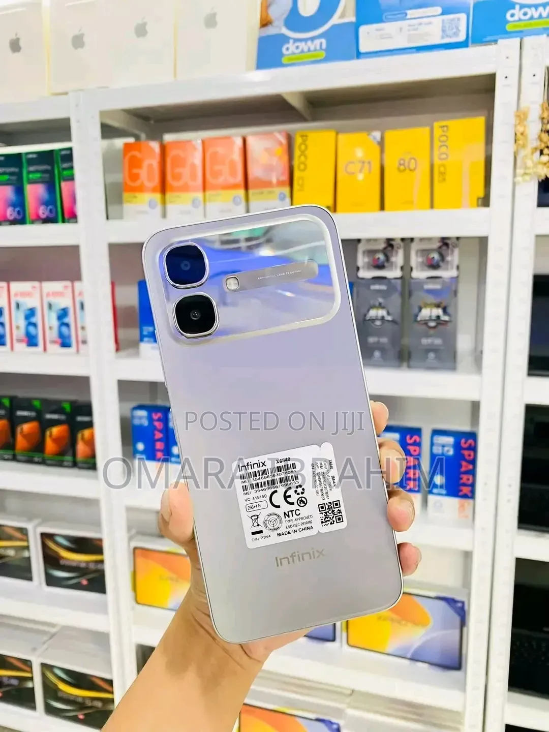 New Infinix Smart 20 128 GB Gray