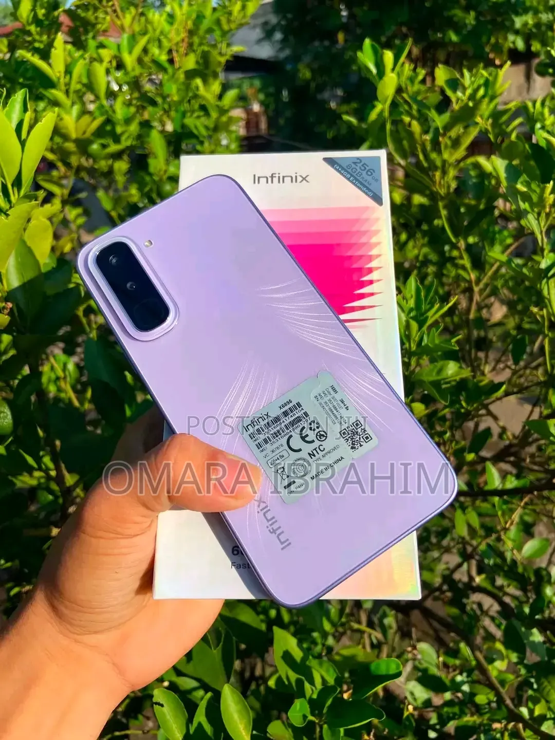 New Infinix Hot 70 256 GB Pink