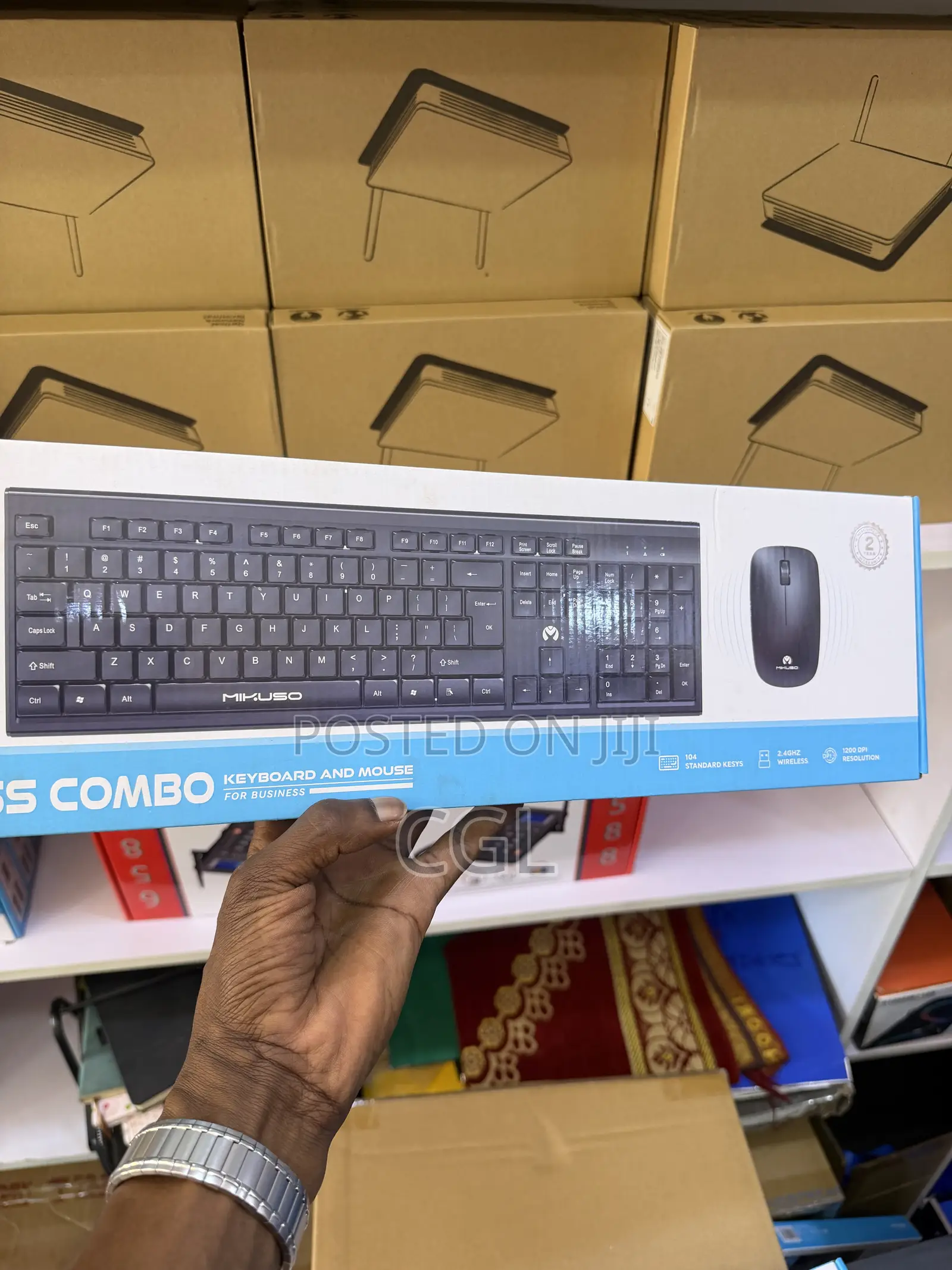 Combo 2in1 Wireless Keyboards Mouse