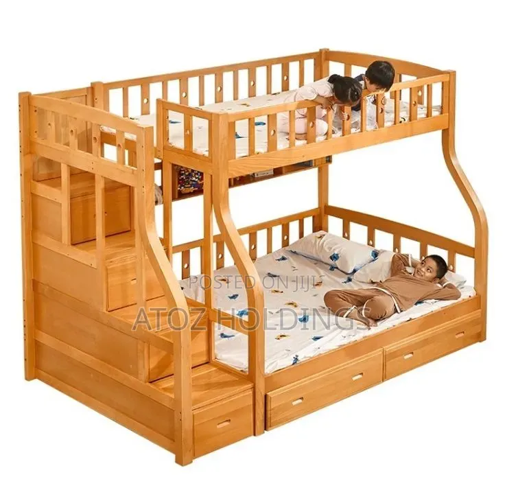 Beds/Simple Wooden Bunk Beds in Any Colour From 2,000,000/- Order Now