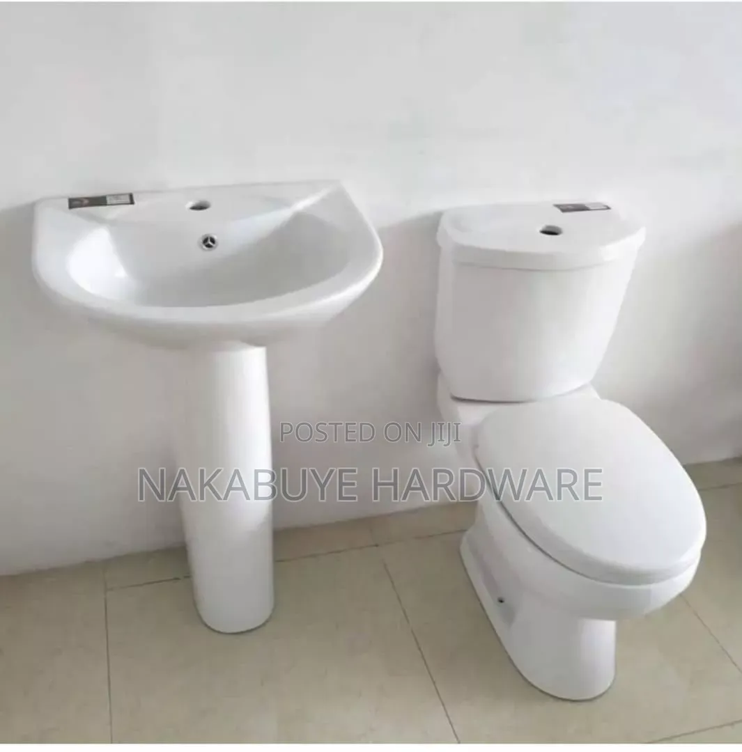 Toilet Seat With Basin Medium Complete Sets Frencia Good Quality