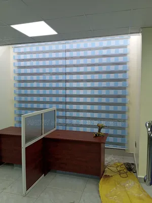 Fresh Zebra Office Blind Curtains