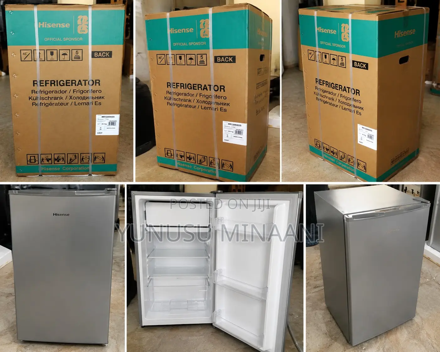 Hisense Refrigerator Single Door 120L