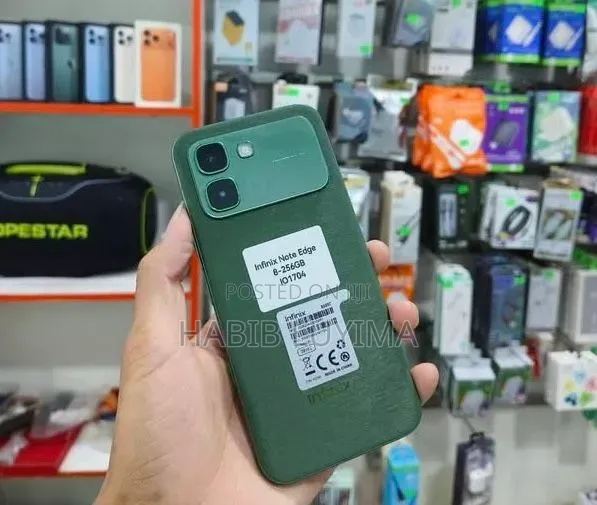 New Infinix Note Edge 256 GB Green