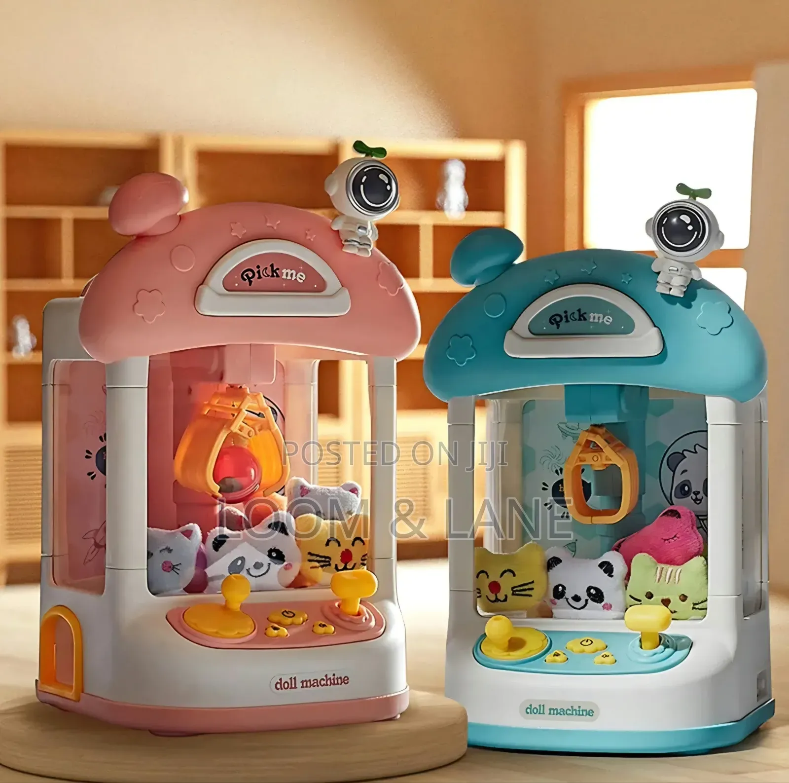 Mini Arcade Doll Claw Machine