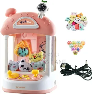 Mini Arcade Doll Claw Machine