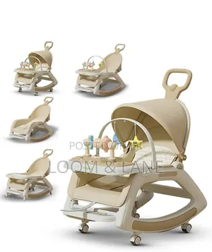 5-in-1 Multi-Functional Baby Chair and Musical Walker