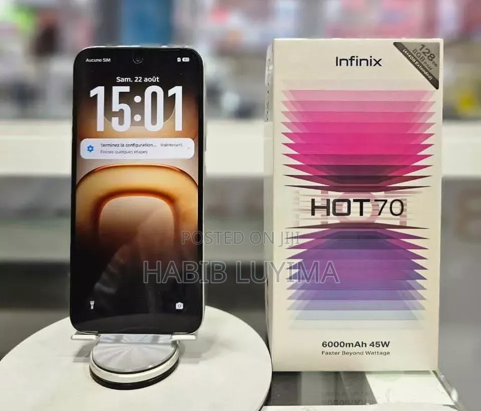 New Infinix Hot 70 256 GB Gray