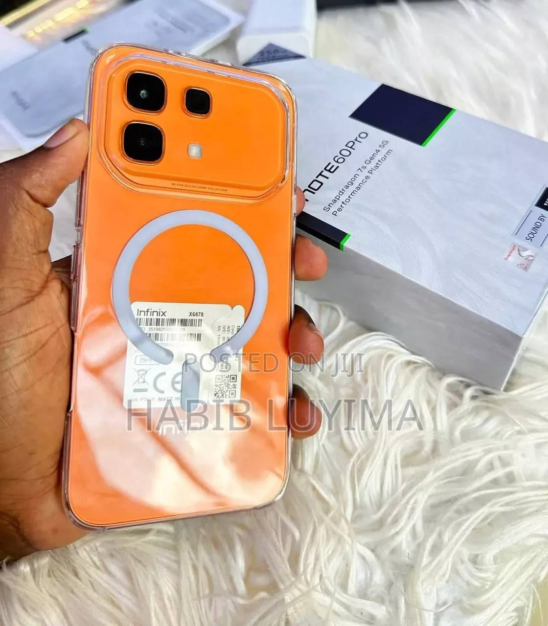 New Infinix Note 60 Pro 256 GB Orange