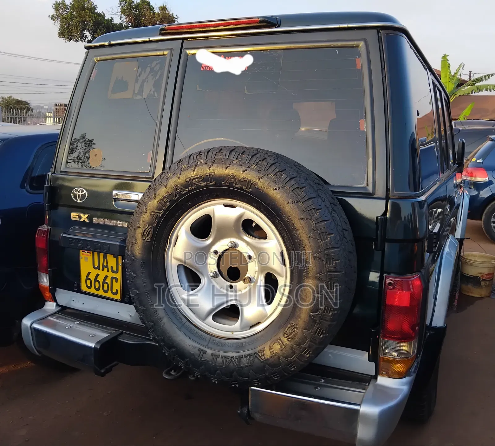 Toyota Land Cruiser Prado 1999 Gray