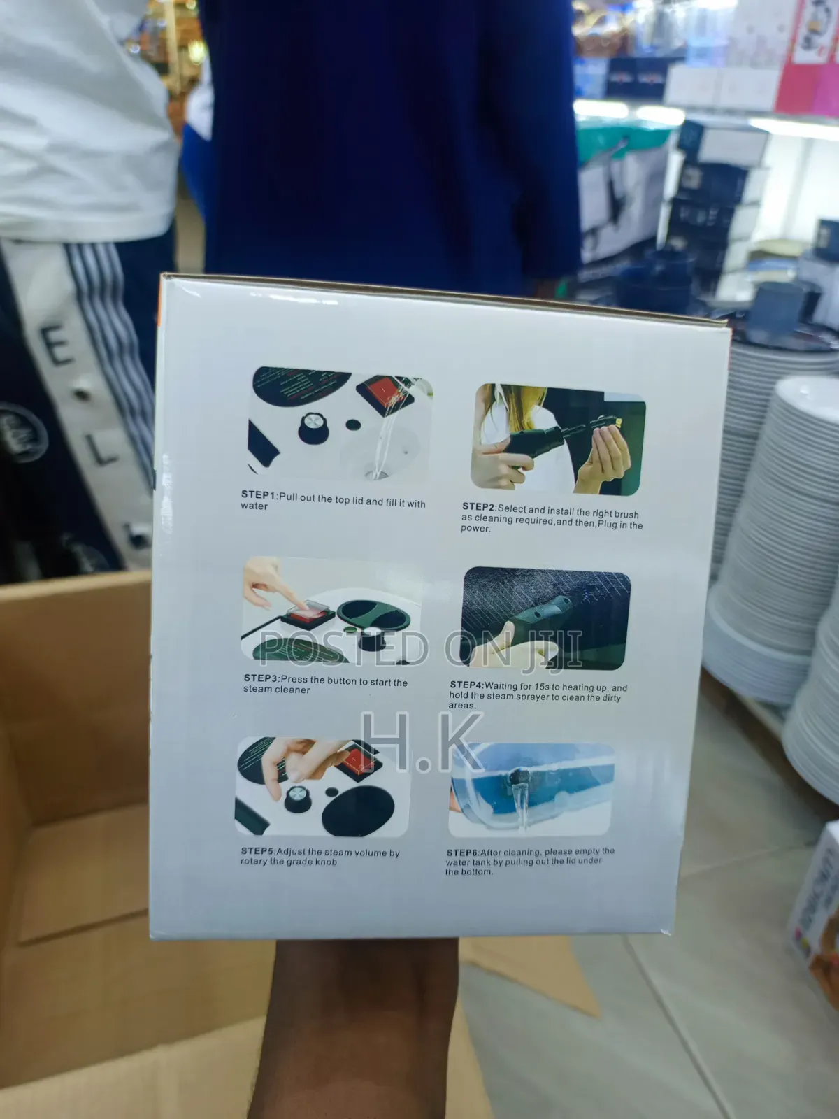 2500W Portable Handheld Steam Cleaner
