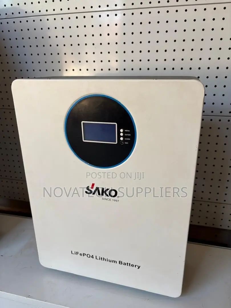 SAKO 2.56kWh LiFePO4 Battery 25.6V 100Ah With BMS 200A