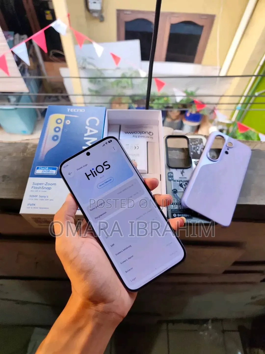New Tecno Camon 50 Pro 256 GB Pink