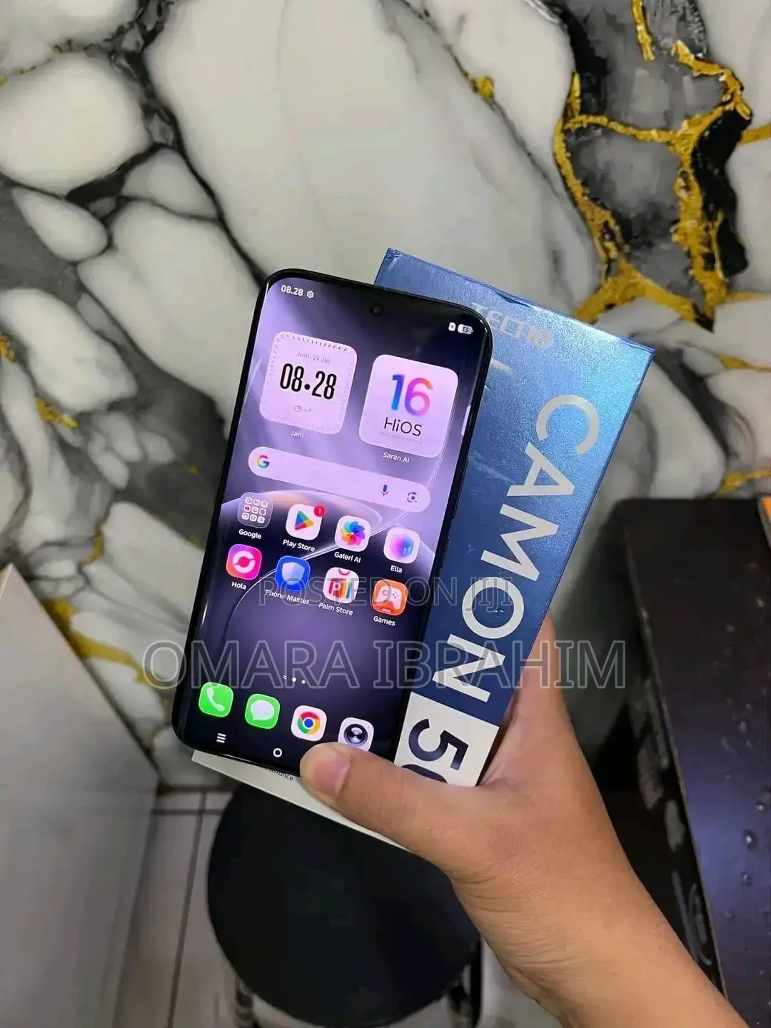 New Tecno Camon 50 Pro 256 GB Gray