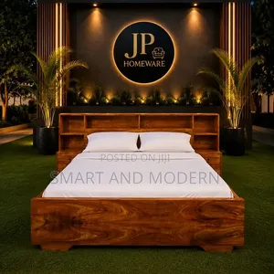 Modern King 🤴 Bed_ Bed Room_ Wooden Bed_ Chassis Televisions _