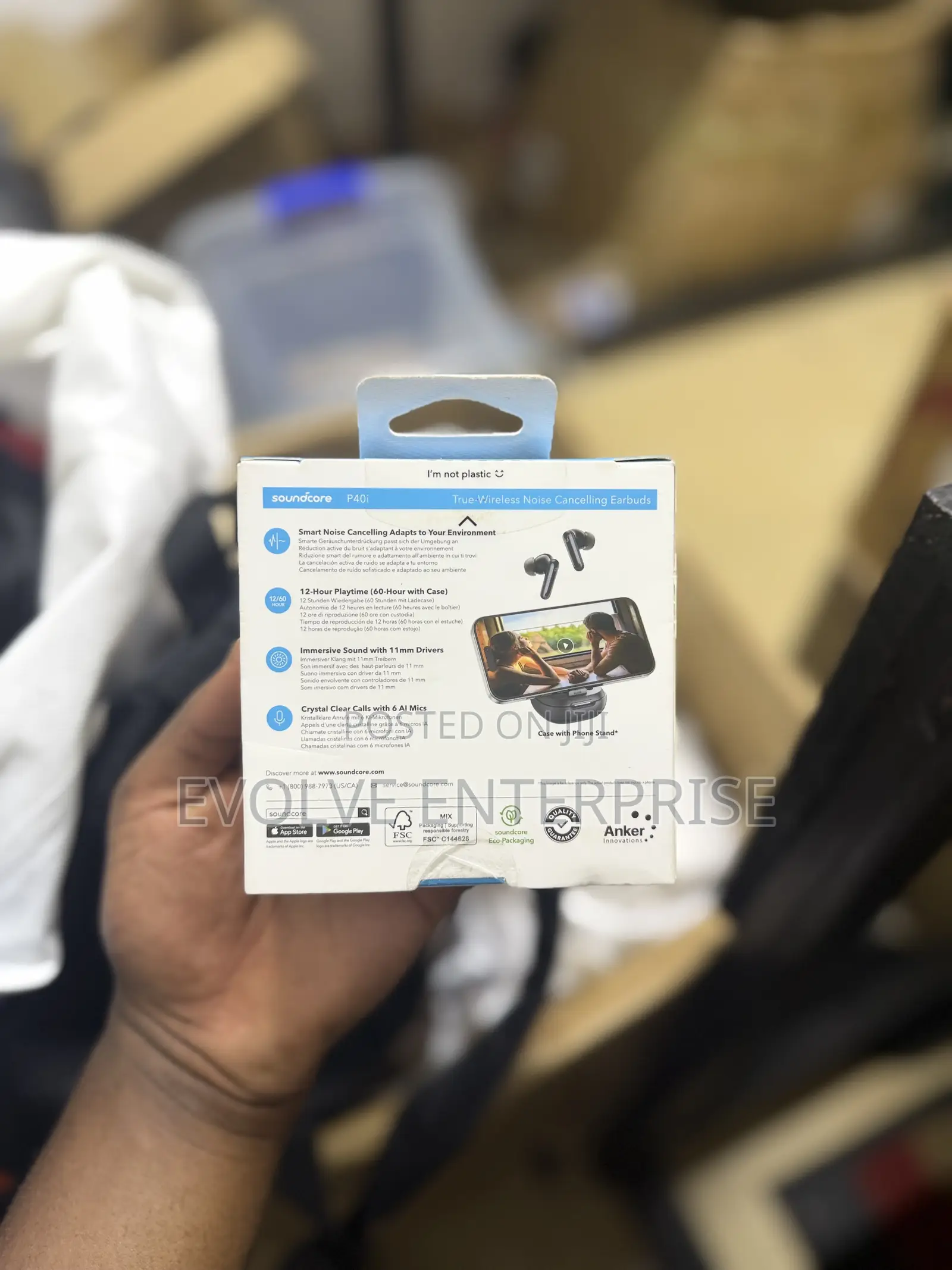 Anker P40i, Adaptive Noise Cancelling Wireless Earbuds